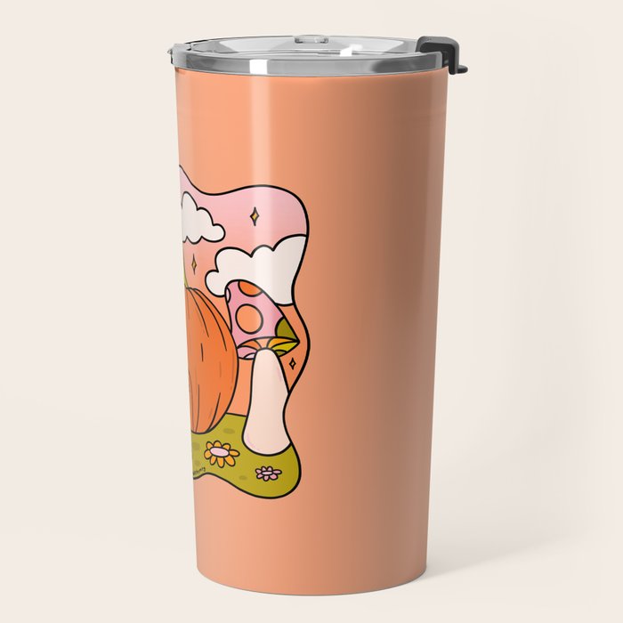 Pumpkin Cottage Travel Mug Gallery Image 2