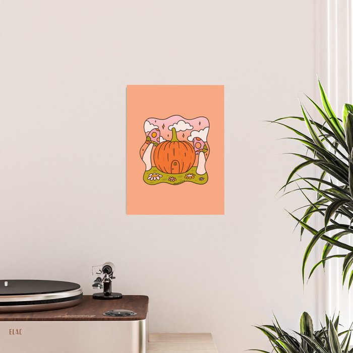 Pumpkin Cottage Poster Gallery Image 2