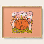 Pumpkin Cottage Serving Tray Gallery Image 1