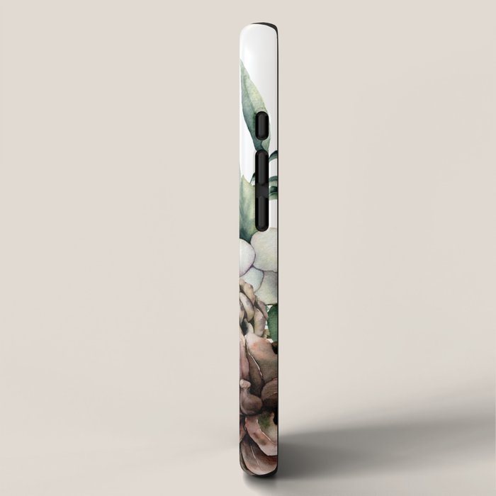 Christmas Cardinal and Pine iPhone Case Gallery Image 2