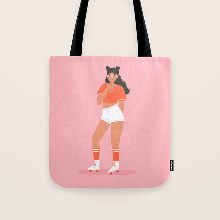 rollergirl Tote Bag Gallery Image 1