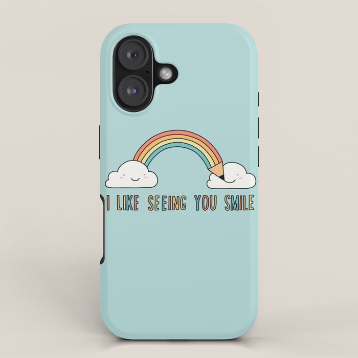 I like seeing you smile iPhone Case Gallery Image 1