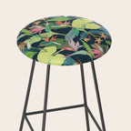 Tropical Bird of Paradise Stool Gallery Image 2