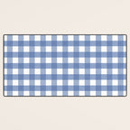 Blue Buffalo Check Desk Mat Gallery Image 3