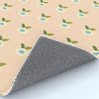 Simple Peach Floral - small flowers Rug Gallery Image 4