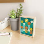 Minimal Meadow Abstract Floral Art Mini Art Print Gallery Image 2