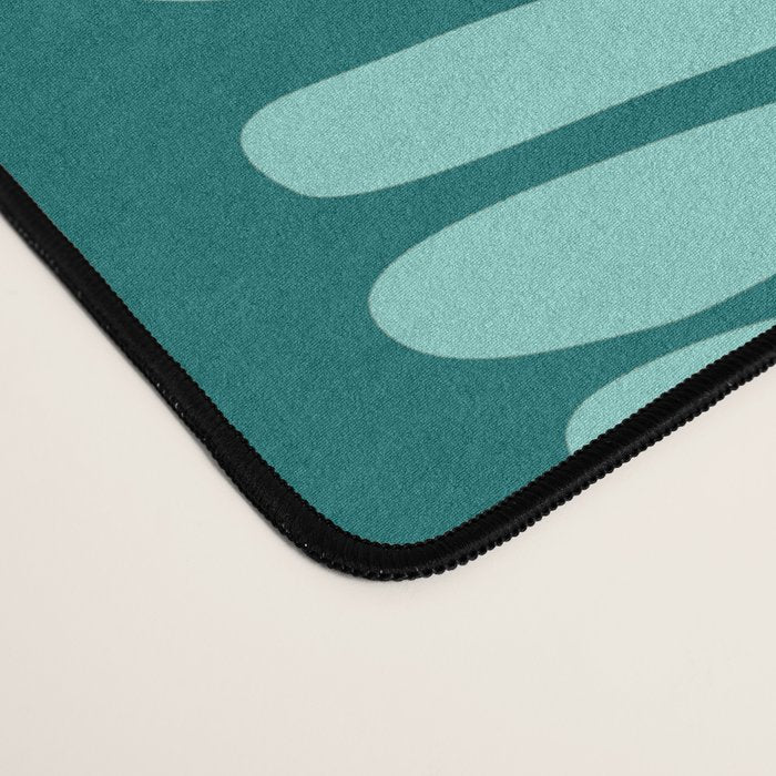 Minimal Meadow Abstract Floral Art Desk Mat Gallery Image 4