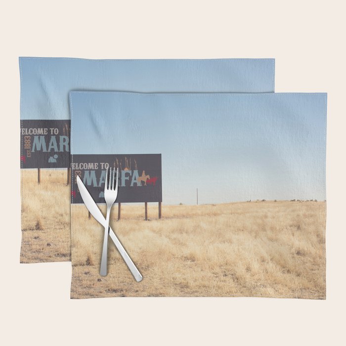 Welcome to Marfa Placemat Gallery Image 1