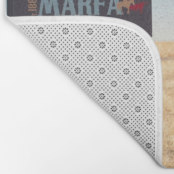 Welcome to Marfa Bath Mat Gallery Image 2