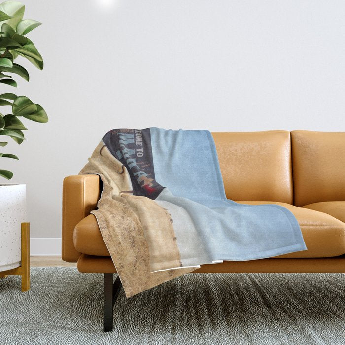 Welcome to Marfa Throw Blanket Gallery Image 1