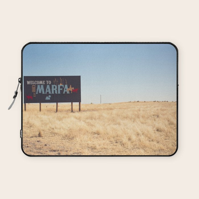 Welcome to Marfa Laptop Sleeve Gallery Image 1