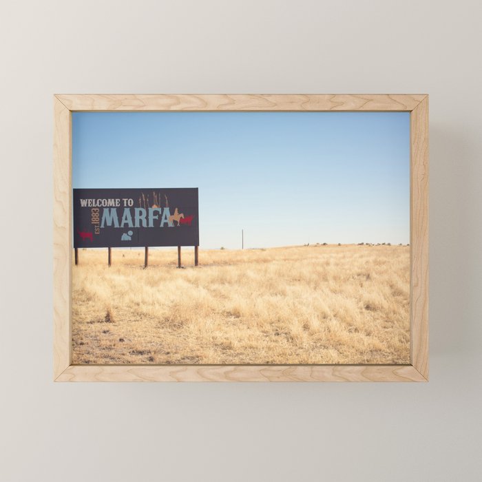Welcome to Marfa Mini Art Print Gallery Image 1