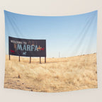 Welcome to Marfa Wall Tapestry Gallery Image 4