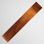 cognac suede leather ( faux  ) Table Runner Gallery Image 3