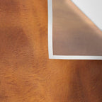 cognac suede leather ( faux  ) Wall Tapestry Gallery Image 3