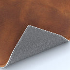 cognac suede leather ( faux  ) Rug Gallery Image 4