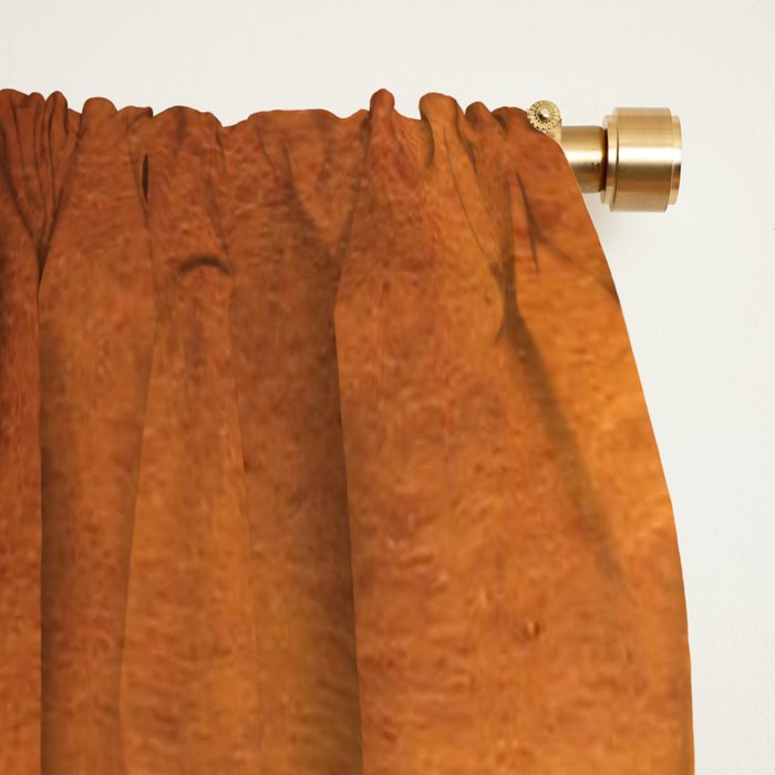 cognac suede leather ( faux  ) Window Curtain Gallery Image 2