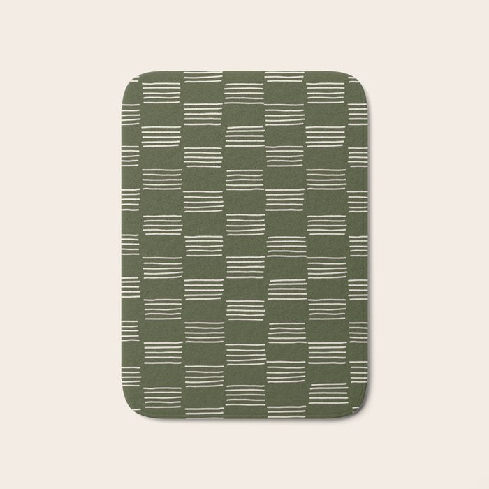hatches âÂ small doug fir Bath Mat Gallery Image 1