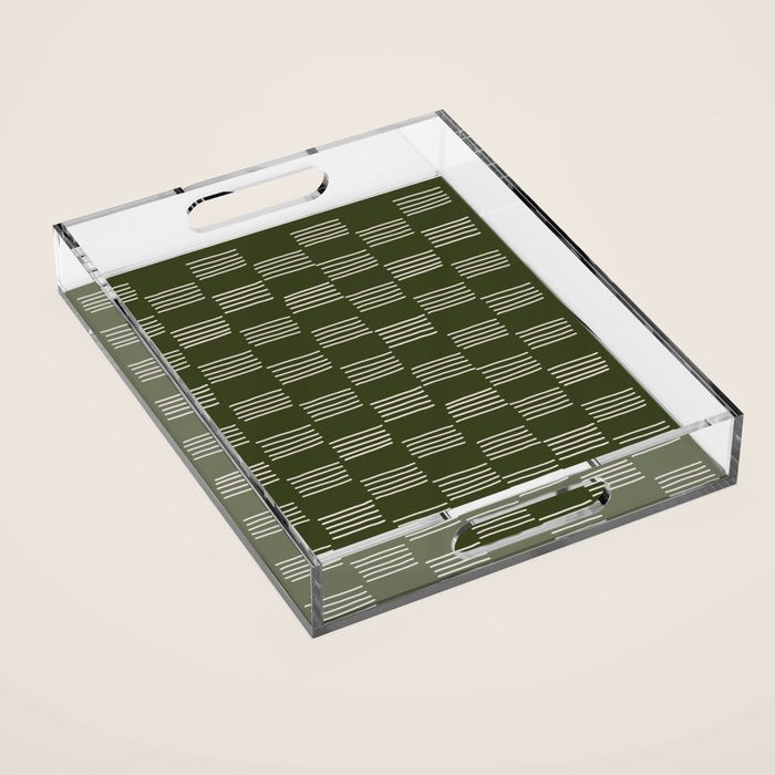 hatches âÂ small doug fir Acrylic Tray Gallery Image 1