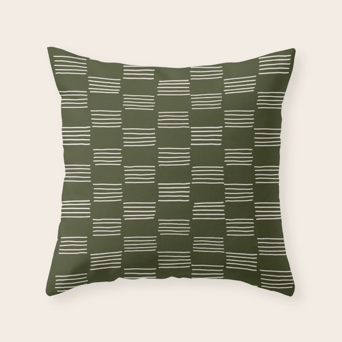hatches âÂ small doug fir Throw Pillow Gallery Image 6