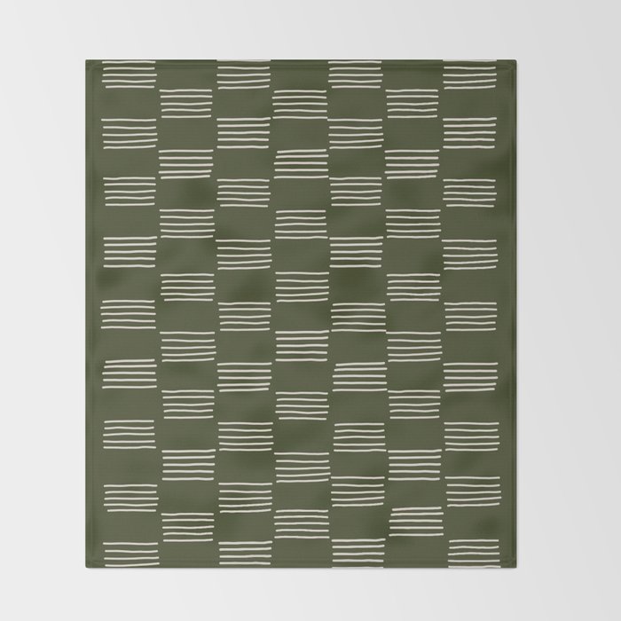 hatches âÂ small doug fir Throw Blanket Gallery Image 2