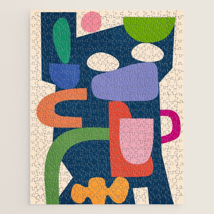 Modern Abstract Art 40 Jigsaw Puzzle Gallery Image 1