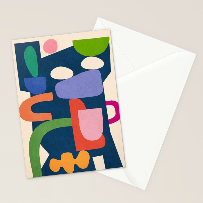 Modern Abstract Art 40 Stationery Card Gallery Image 2