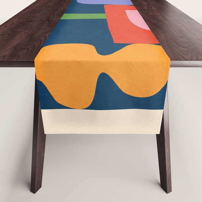 Modern Abstract Art 40 Table Runner Gallery Image 1