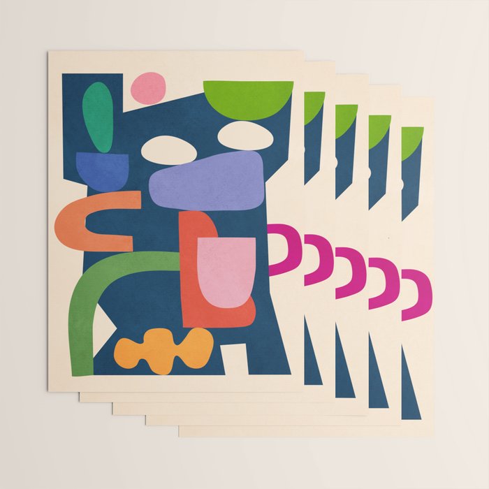 Modern Abstract Art 40 Wrapping Paper Gallery Image 3