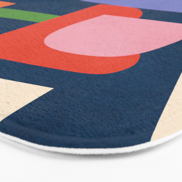 Modern Abstract Art 40 Bath Mat Gallery Image 3