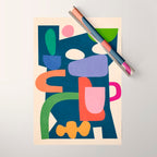 Modern Abstract Art 40 Wrapping Paper Gallery Image 1