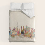 tokyo japan skyline Duvet Cover Gallery Image 6