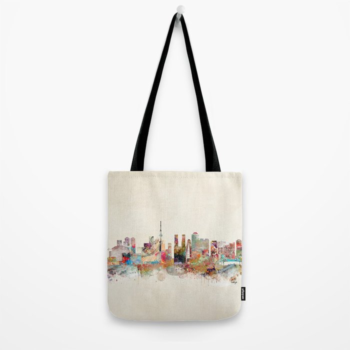 tokyo japan skyline Tote Bag Gallery Image 2