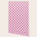 Retro love heart cartoon character pattern Wallpaper Gallery Image 2