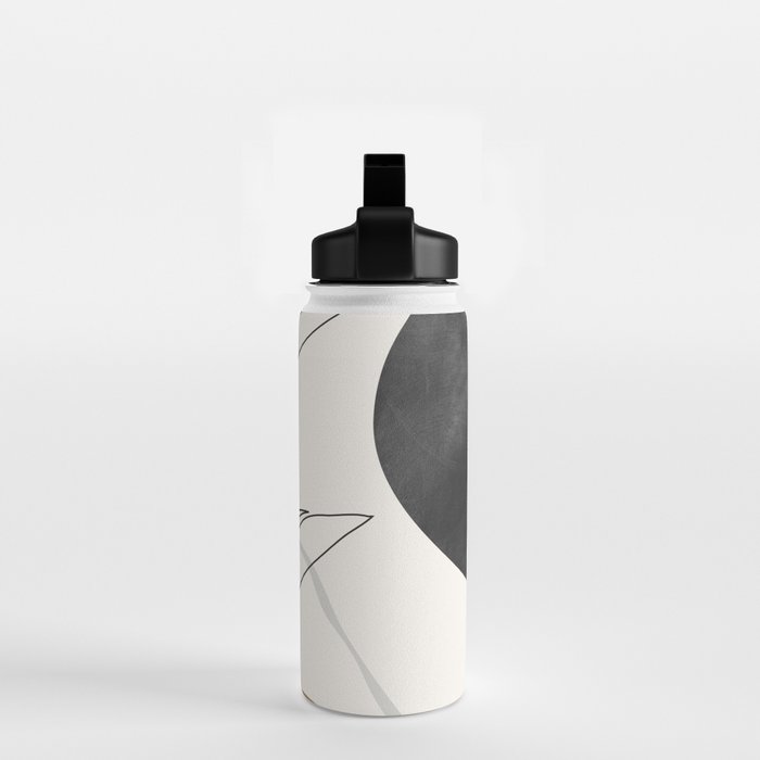 Abstract Art Minimal Plant Water Bottle Gallery Image 2
