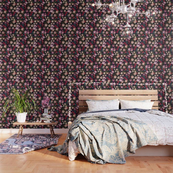 Brightly Glowing Flowers II Wallpaper Gallery Image 3