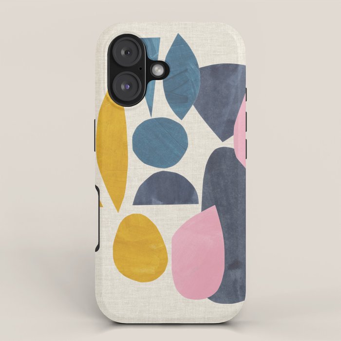 Gold Among Rocks iPhone Case Gallery Image 1