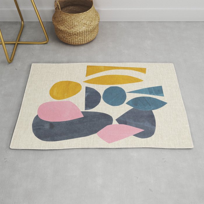 Gold Among Rocks Rug Gallery Image 1