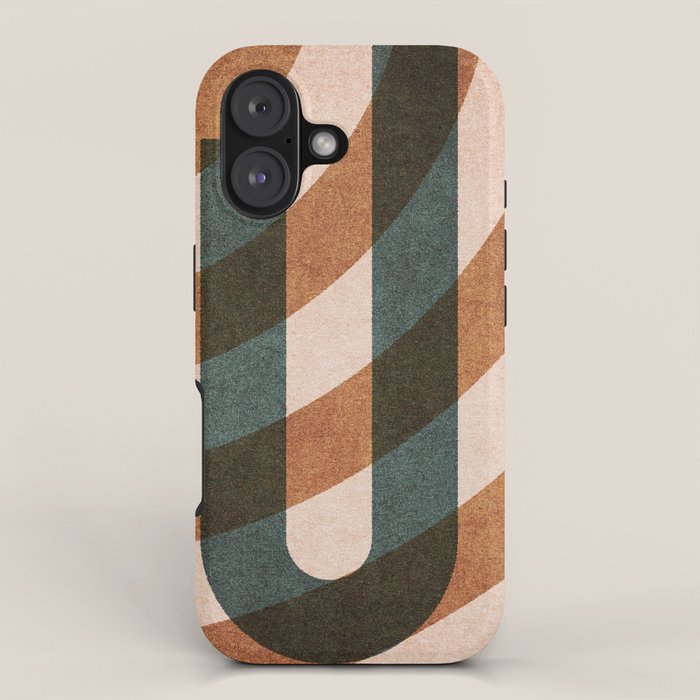 ABSTRACT ALPHABET / Decorative J iPhone Case Gallery Image 1