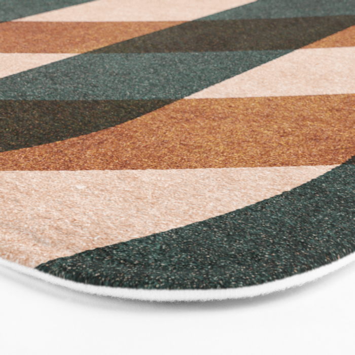 ABSTRACT ALPHABET / Decorative J Bath Mat Gallery Image 3