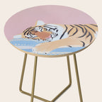 Dreaming Tiger Botanical Bliss Side Table Gallery Image 2
