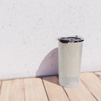Pattern on Pattern Paper Collage Contemporary Texture  Travel Mug Gallery Image 4