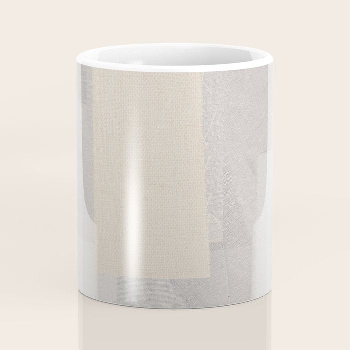 Pattern on Pattern Paper Collage Contemporary Texture  Coffee Mug Gallery Image 4