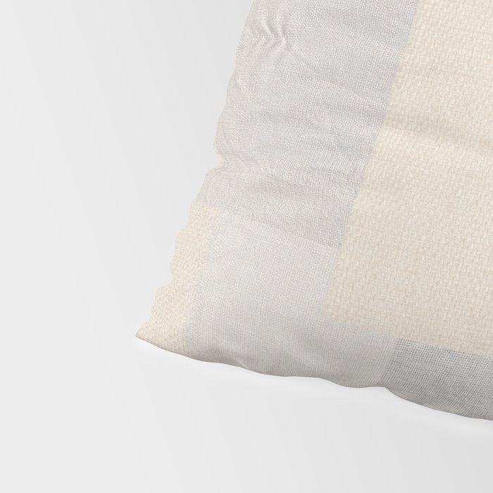 Pattern on Pattern Paper Collage Contemporary Texture  Pillow Sham Gallery Image 4