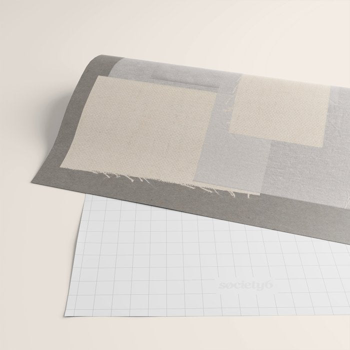Pattern on Pattern Paper Collage Contemporary Texture  Wrapping Paper Gallery Image 2