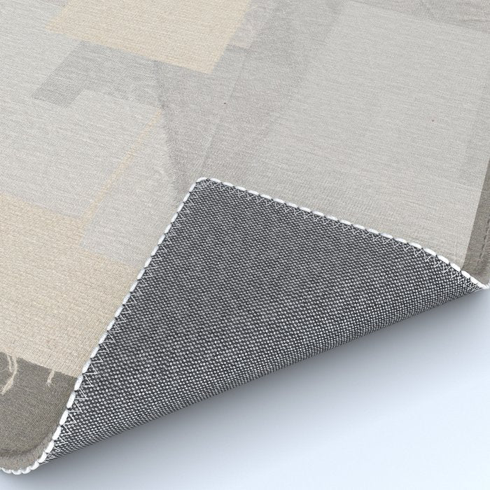 Pattern on Pattern Paper Collage Contemporary Texture  Rug Gallery Image 4