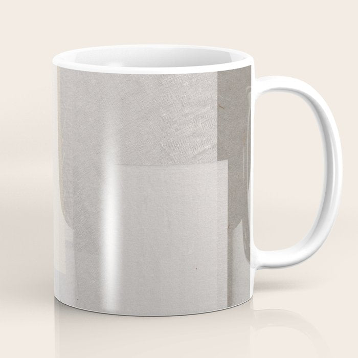 Pattern on Pattern Paper Collage Contemporary Texture  Coffee Mug Gallery Image 1