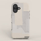Pattern on Pattern Paper Collage Contemporary Texture  iPhone Case Gallery Image 1