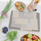 Pattern on Pattern Paper Collage Contemporary Texture  Cutting Board Gallery Image 2