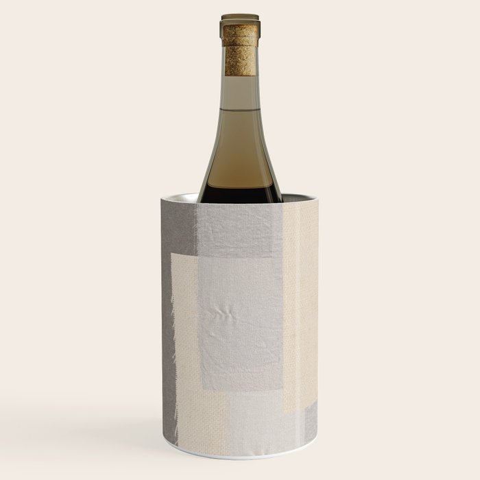 Pattern on Pattern Paper Collage Contemporary Texture  Wine Chiller Gallery Image 2